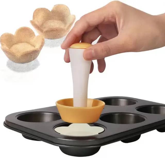مكبس مع قطاعة تارت بلاستيك AZ-2589