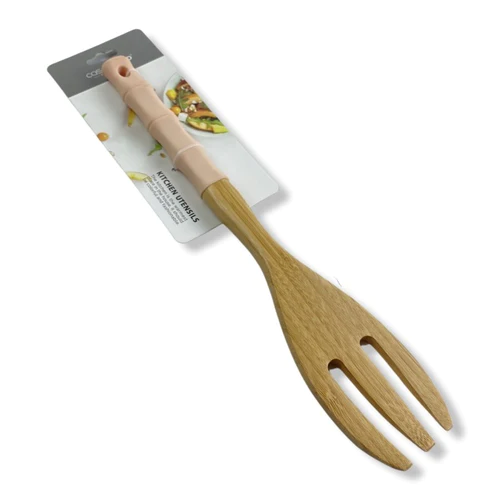 ملعقة شوك طبخ خشب يد سليكون YAB-178 SK-3115