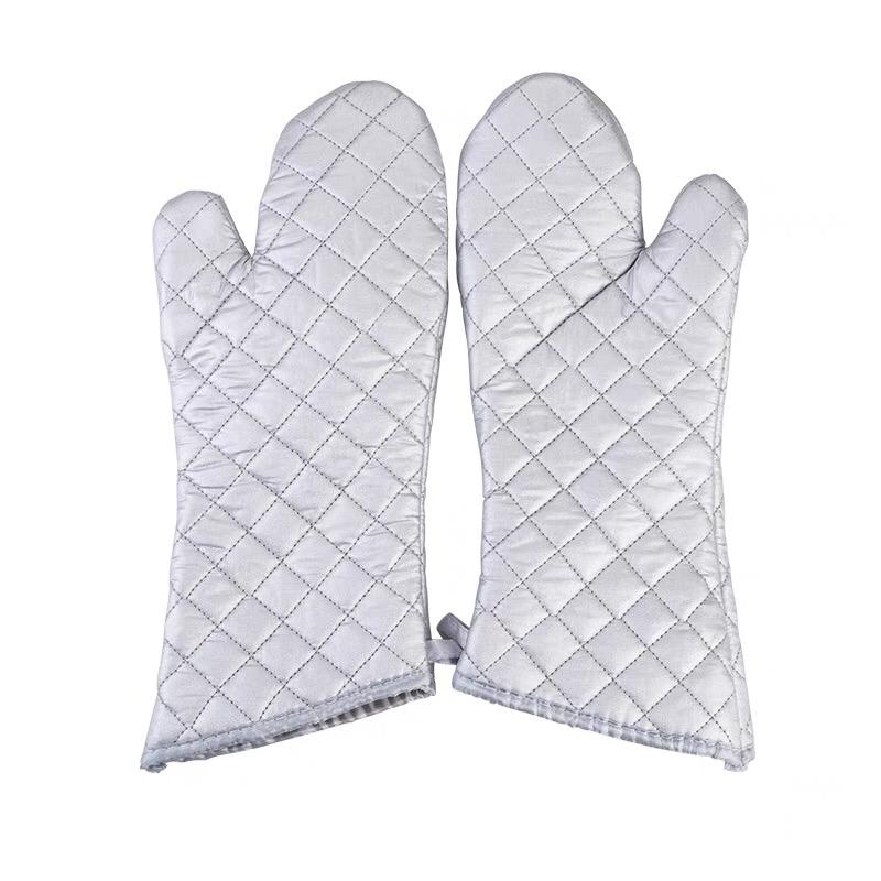 ممسكة حراري قماش فضي -AZ-1006