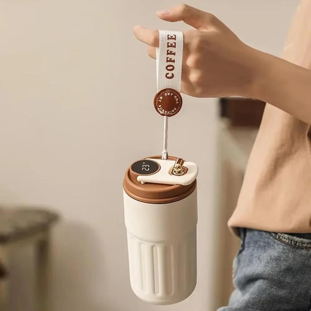 حافظة مشروبات ستيل 350 مل بحساس رقمي HK-3282