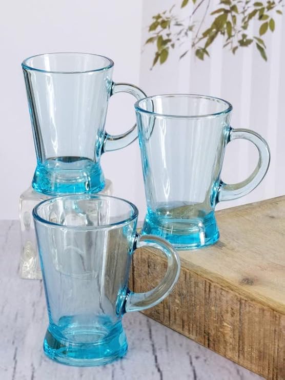 طقم اقلاص زجاج تركي بيد 6 قطع Heybeli 55073