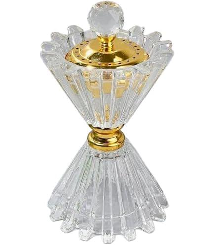 مبخرة زجاج كريستال مقلم كبير AFG-4995