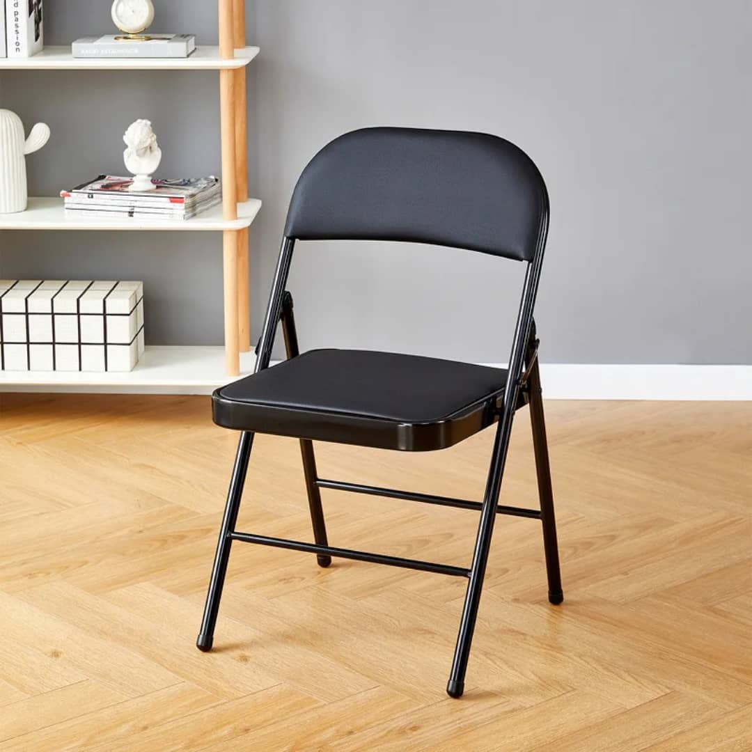 كرسي اسود اسفنج عطفة مربع كبير AZ-3409