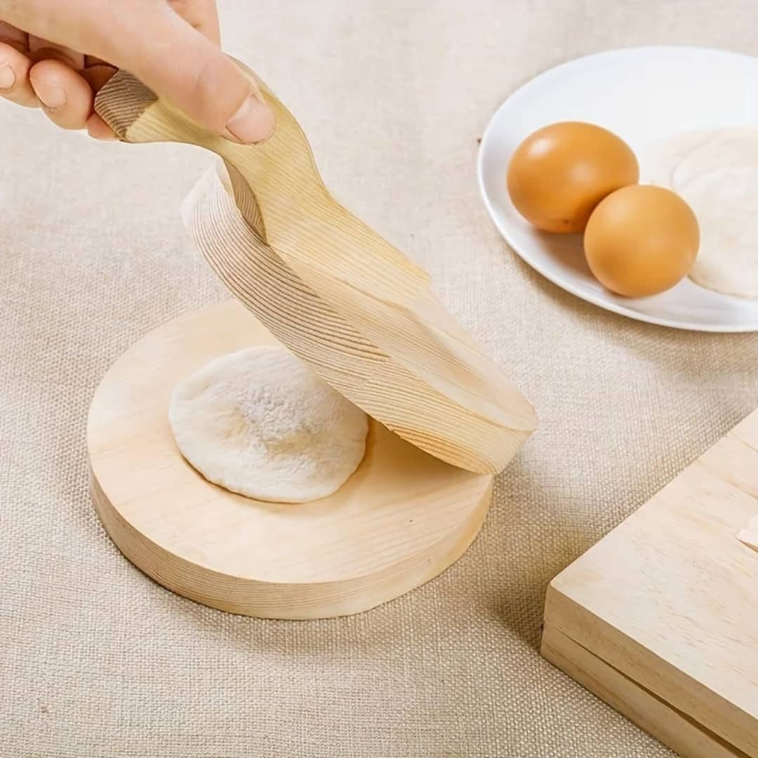 كباسة خبز خشب جهتين بيد AZ-3063-3064