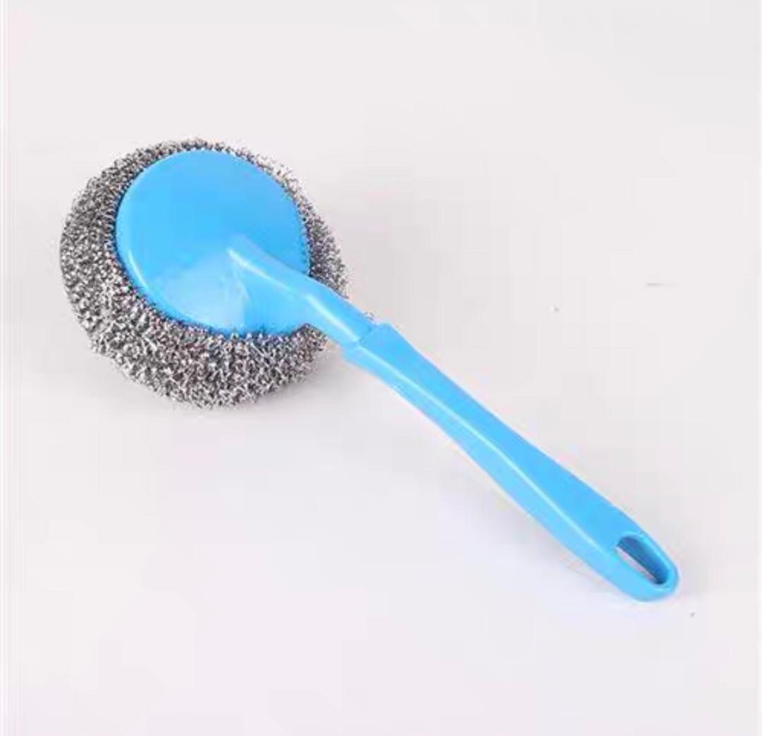 ليفة صحون سلك يد طويل