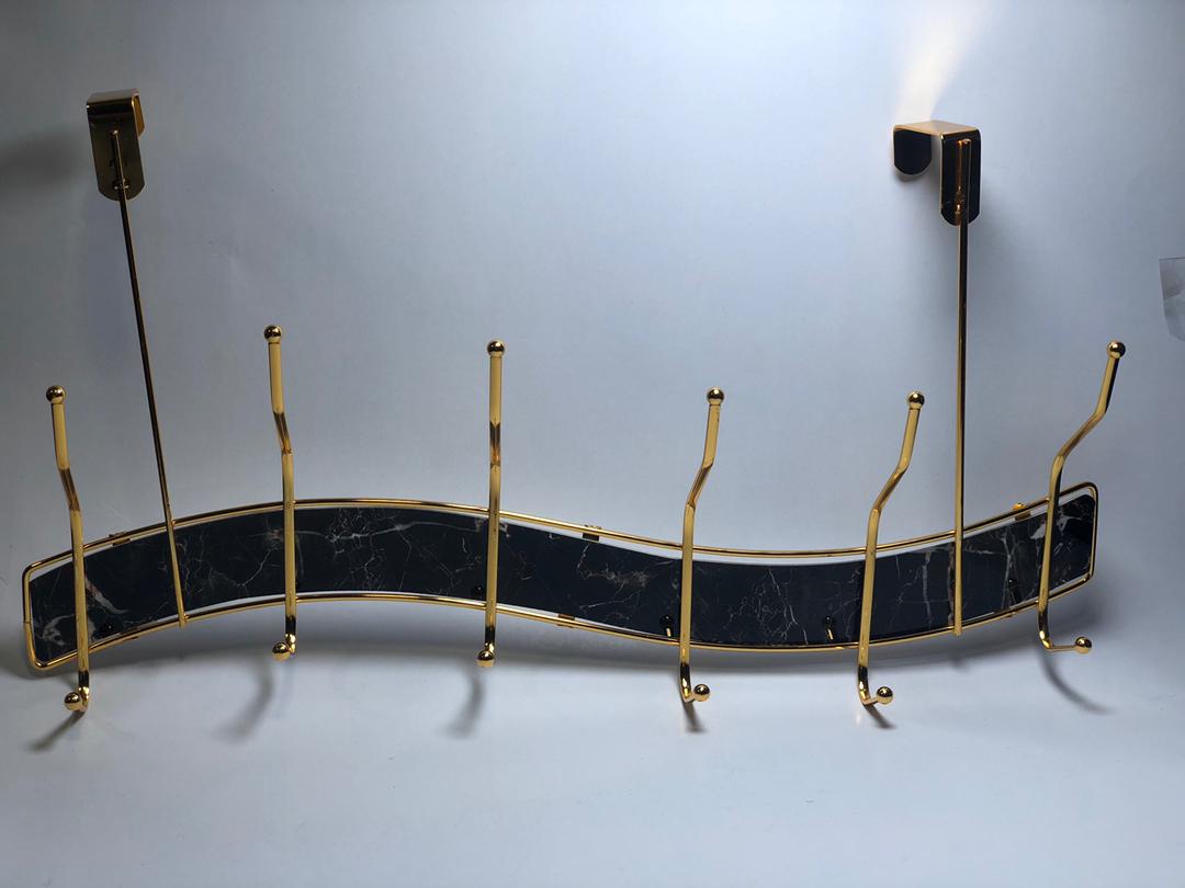 تعليقة ملابس حديد خلف ابواب مائل 6 هوك AFI-892