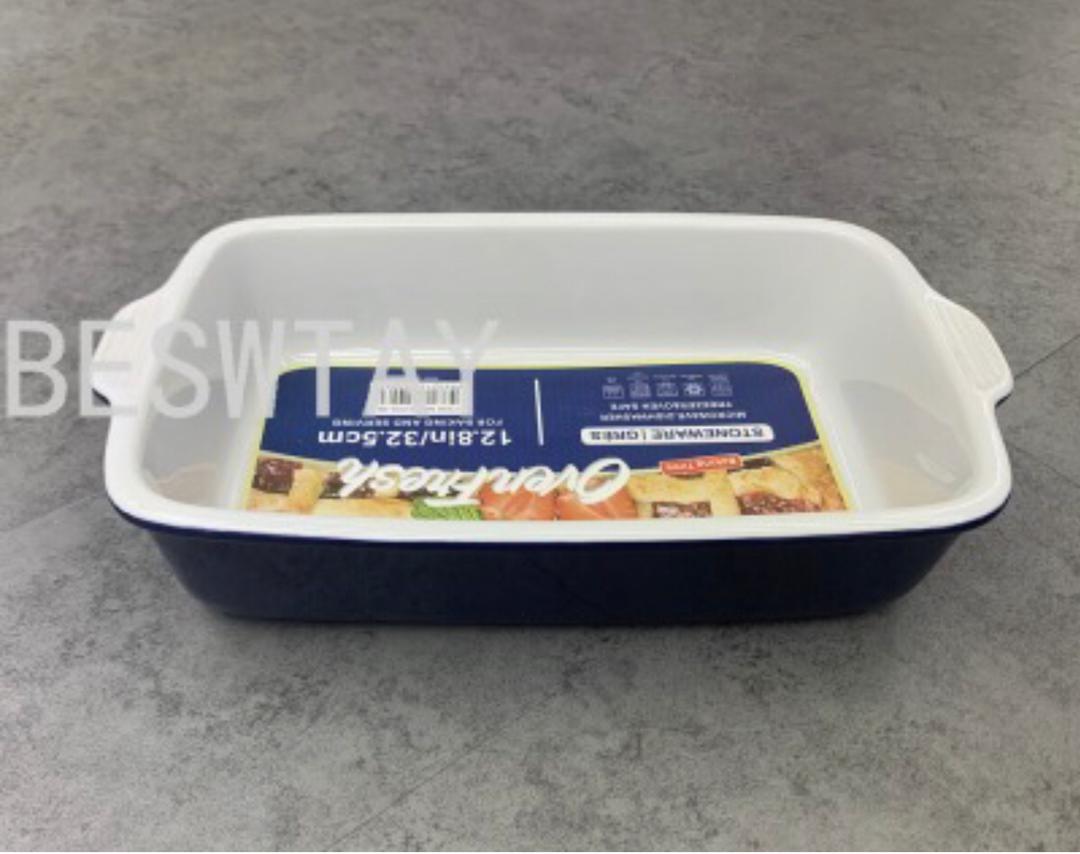 صحن فرن سيراميك مستطيل 32.5 سم  CH700-3B