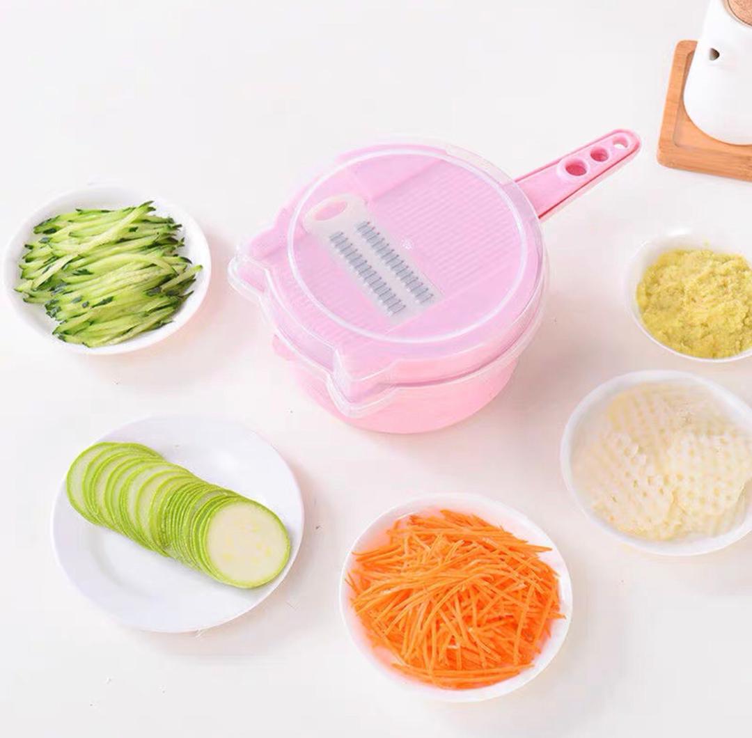 قطاعة خضار متعددة الاستخدامات باكت وردي