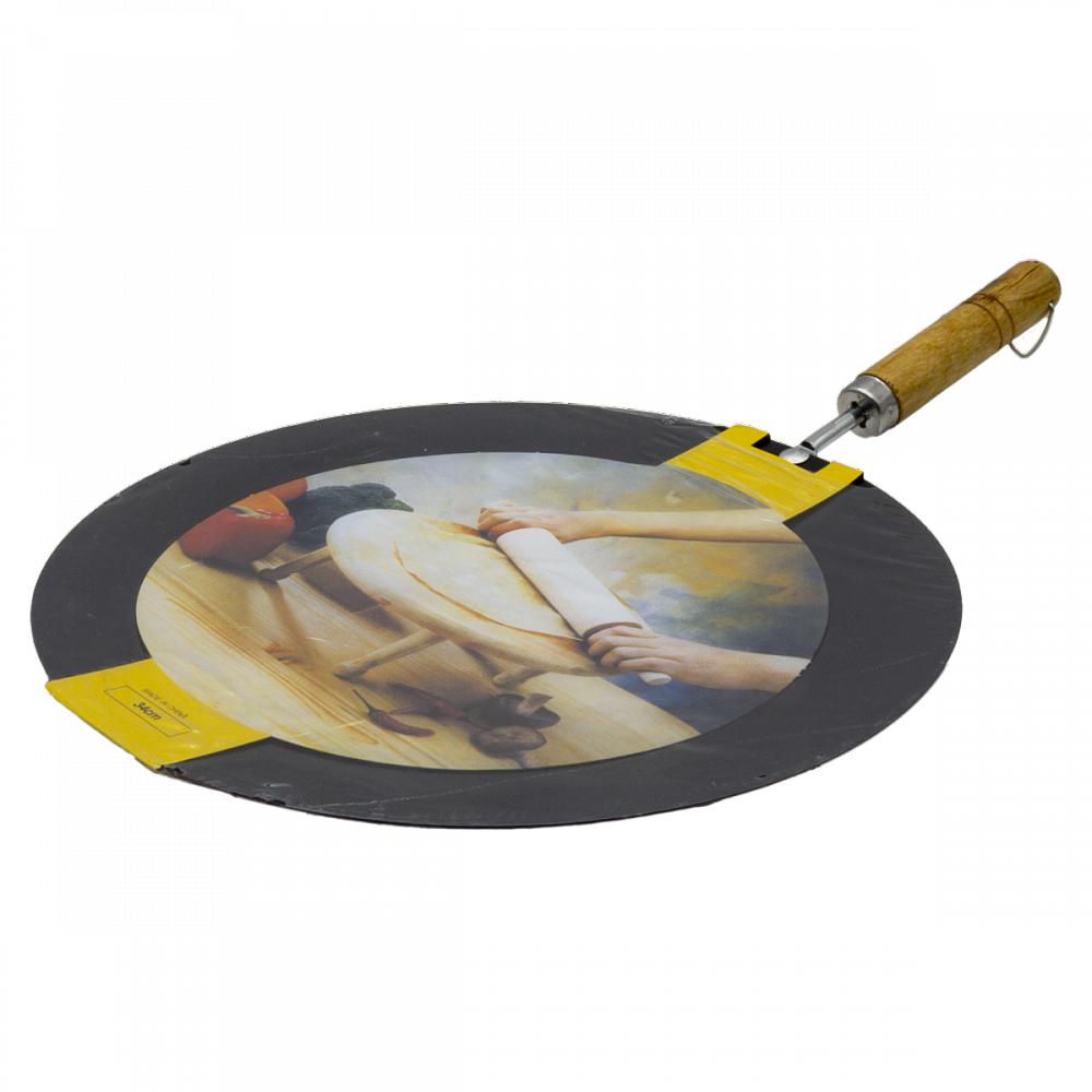 طاوة خبز جرانيت يد خشب 32سم  HK-787