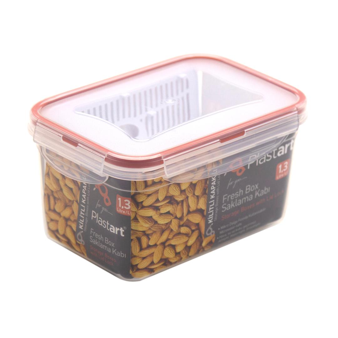 علبة حافظة مستطيل 3-1 لتر ايراك LC-225