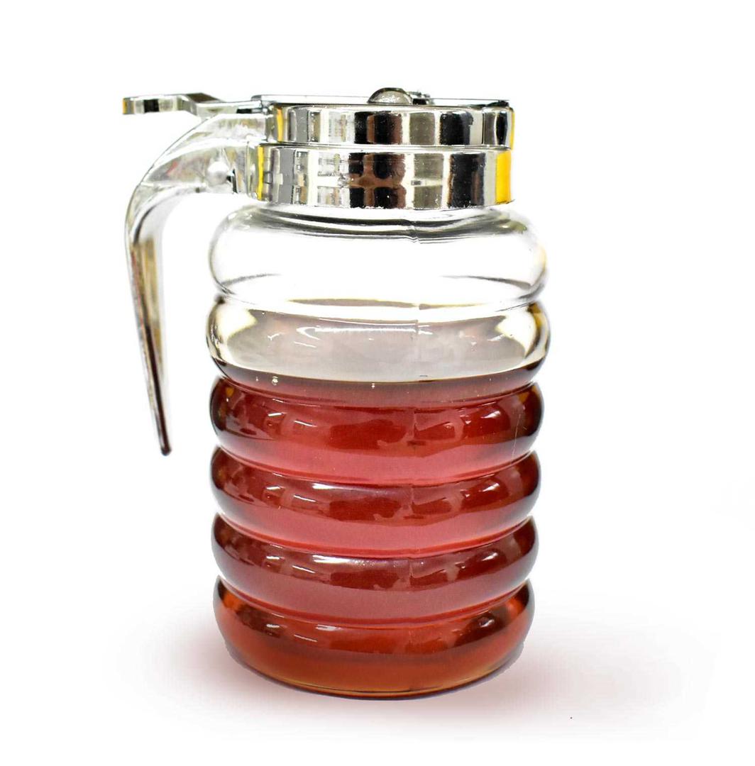 علبة زيت +عسل زجاج سحب 260 مل