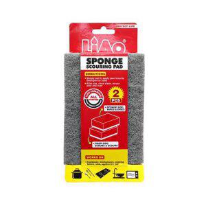 اسفنج مع ليف ناعم 1*2 ليو H130029