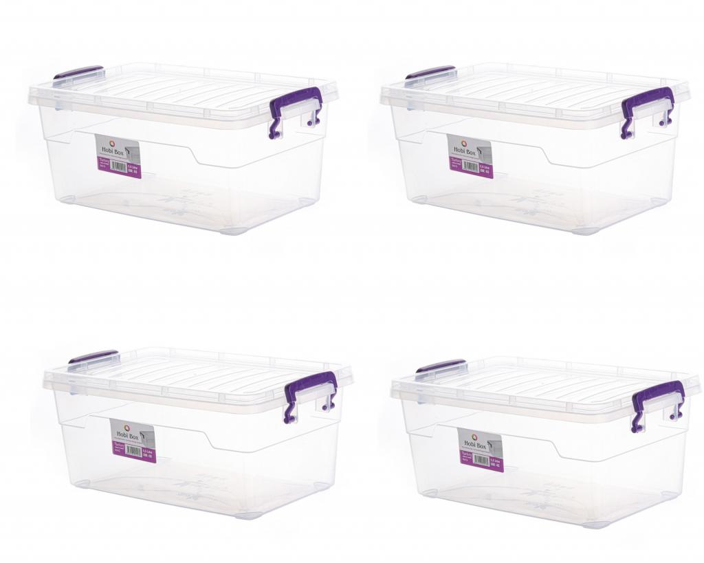 علبة حافظة شفلف 5.5 لتر هوبي بوكس  cod:453
