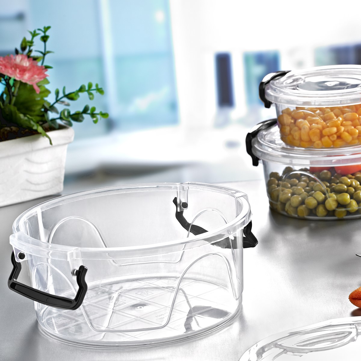 علبة حافظة مدور 0.6 لتر SA-690