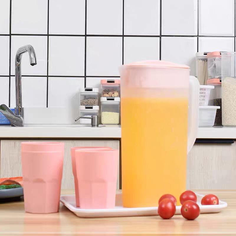 جاك بلاستيك 2000 مل مع 4 اكواب