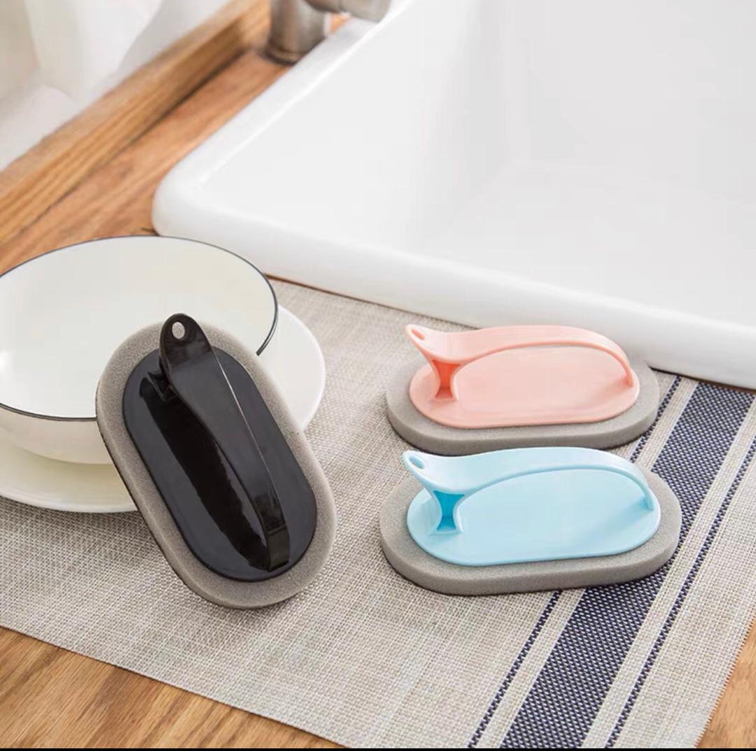 ليفة صحون خشن مسكة