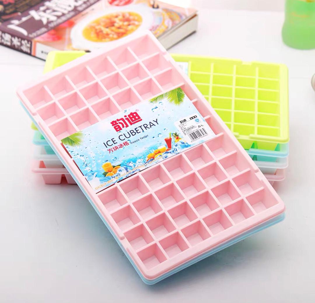 قالب ثلج بلاستيك 60 خانة مربعات