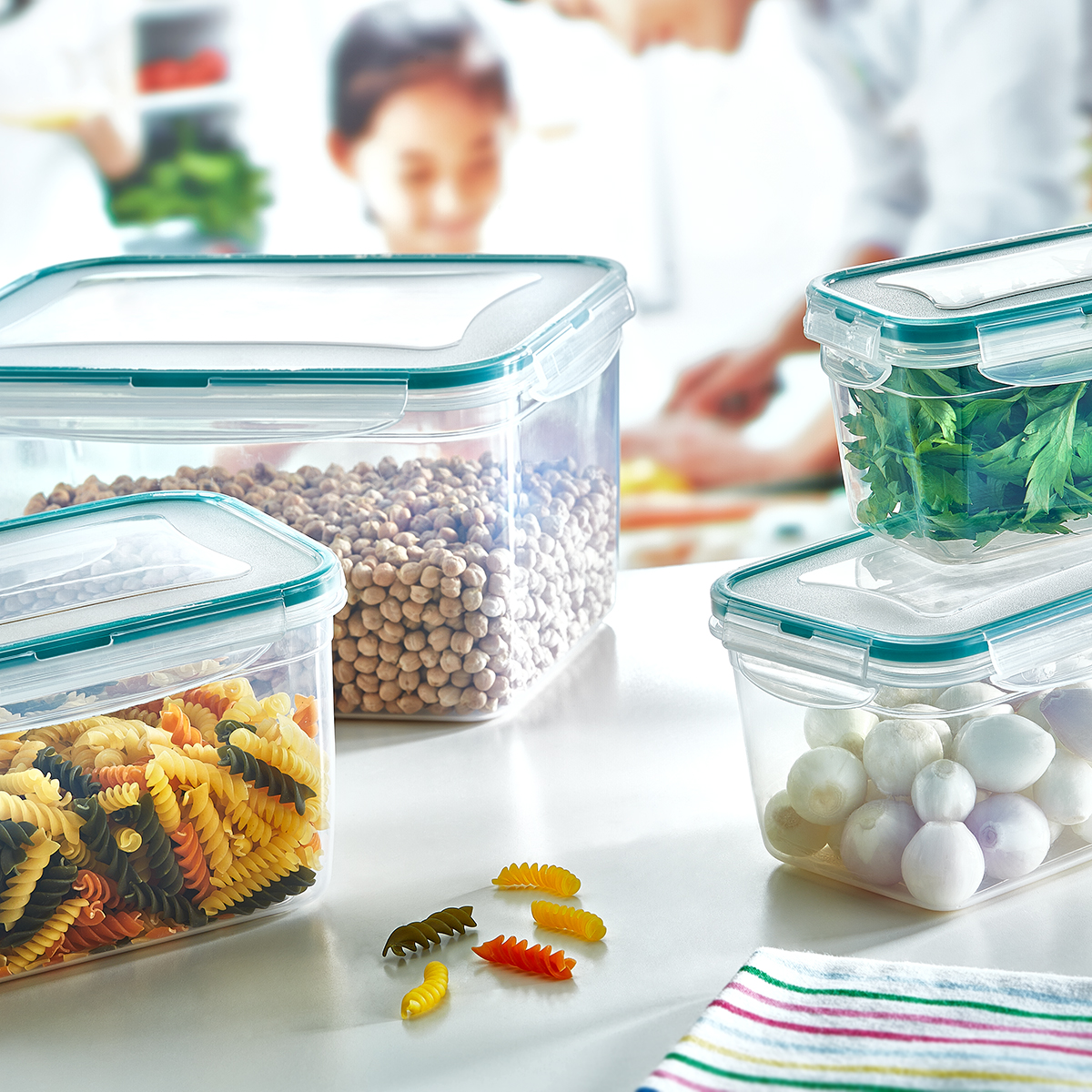 علبة حافظة مستطيل 2.4 لتر LC-230