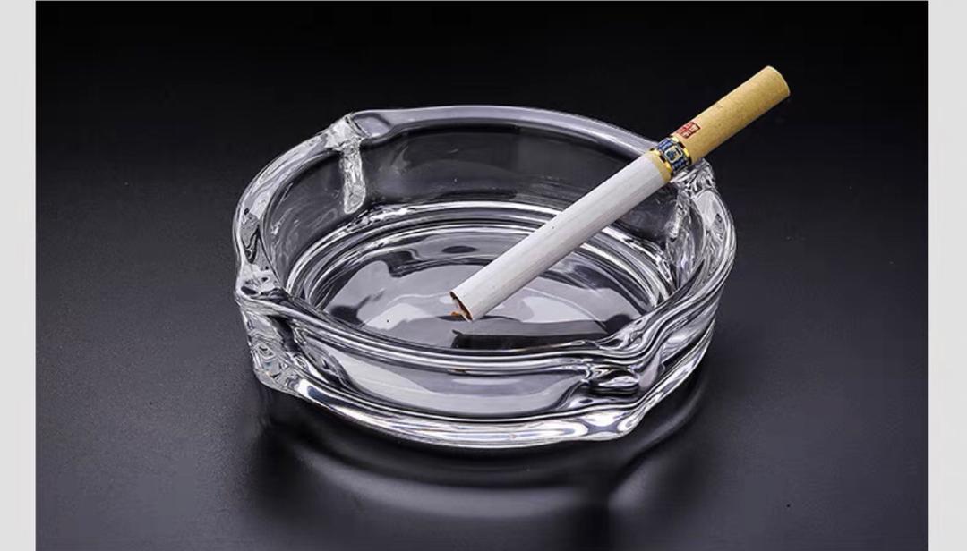 طفاية سجائر زجاج مدور  YG8005