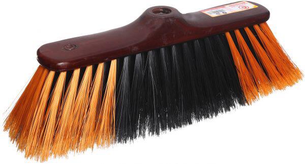 مكنس بلاط مدهون مع العصا هلال ونجمة