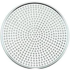 صحن بيتزا ستيل مخرم 38سم  OLCA